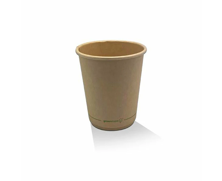 8oz Aqueous Coated DW Cup/Bamboo 100-500pc