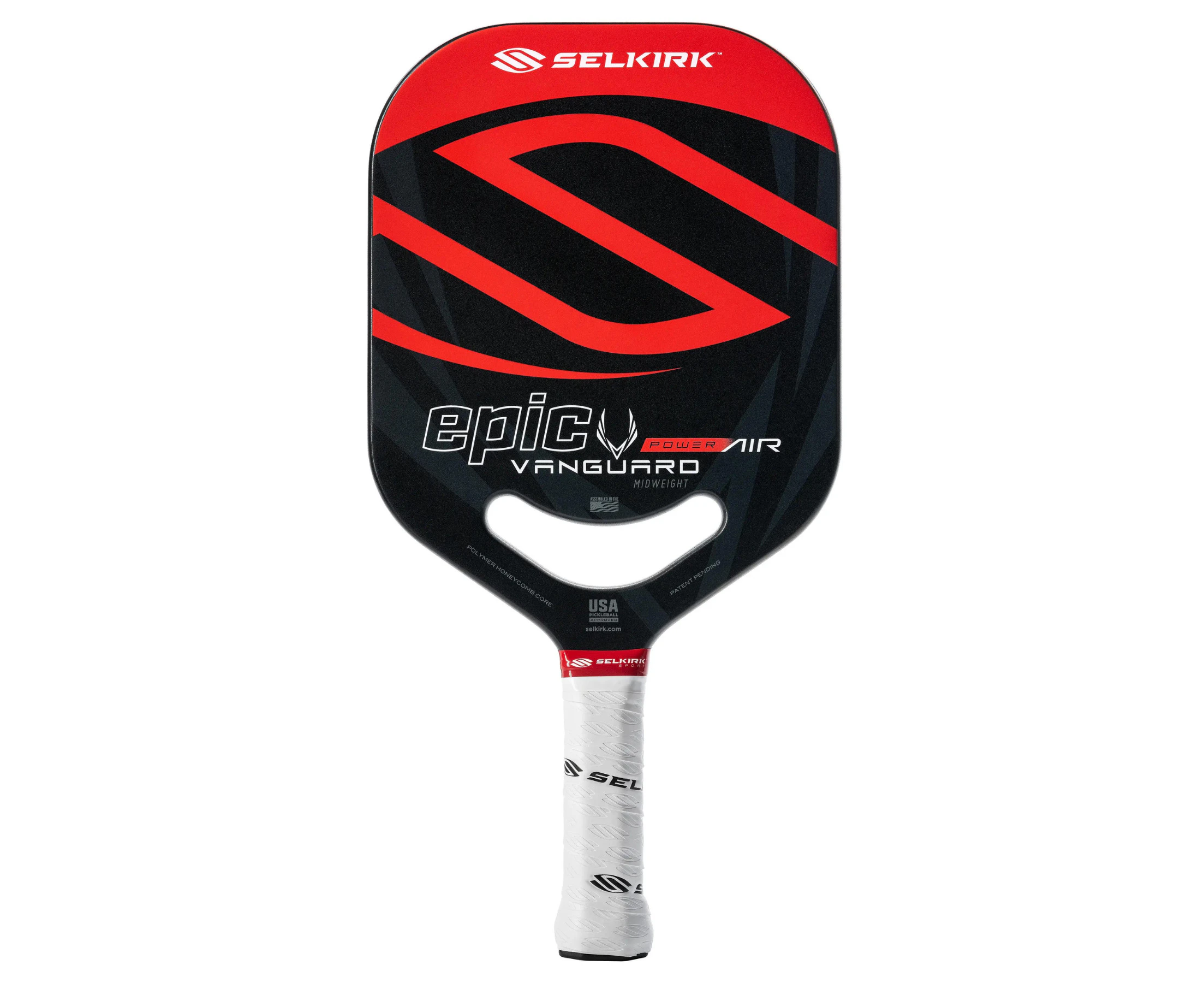 Selkirk Vanguard Power Air Epic Pickleball Paddle - Selkirk Red