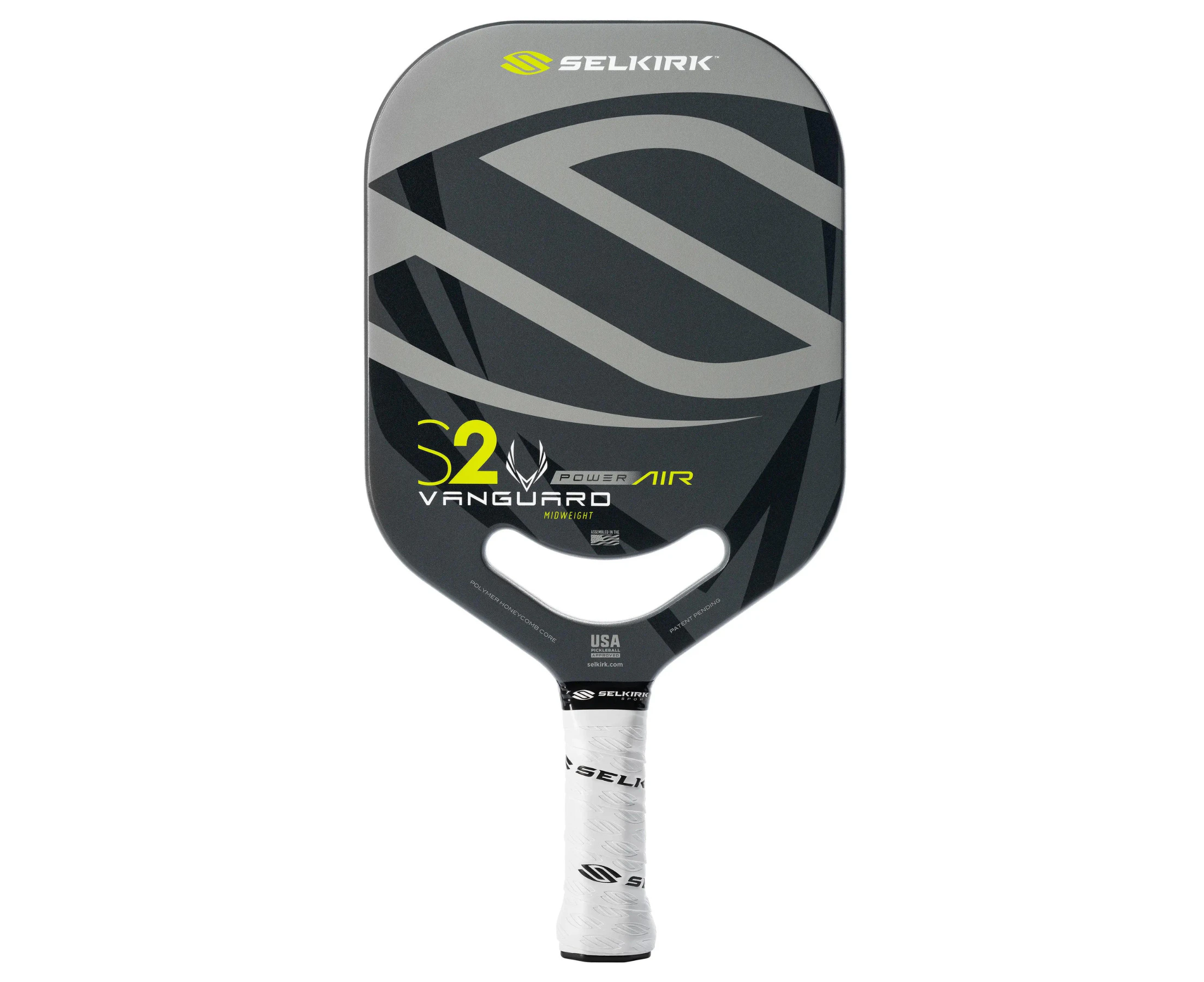 Selkirk Vanguard Power Air S2 Pickleball Paddle - Shadow Gray