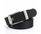 Ratchet Belt for Men Nylon Web Tactical Gun Belt with Automatic Slide Buckle