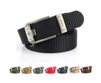 Ratchet Belt for Men Nylon Web Tactical Gun Belt with Automatic Slide Buckle