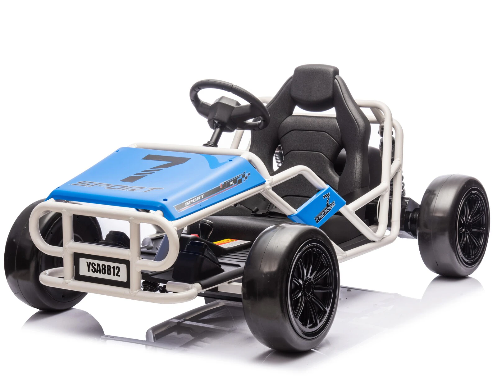 24V Cool UTV Kids Ride on Car - Blue