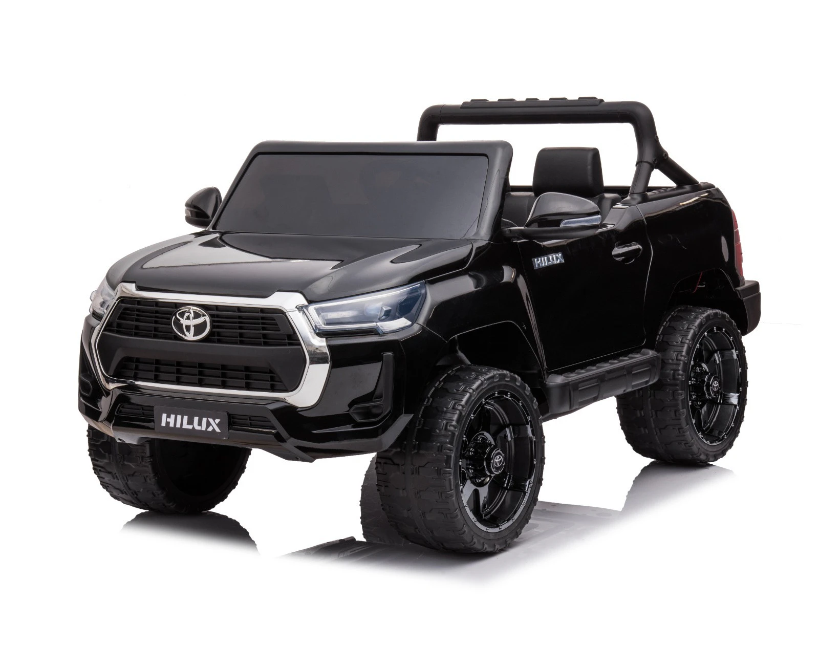 24V Licensed Toyota Hilux SR5 Electric Ride-On Car for Kids - Black