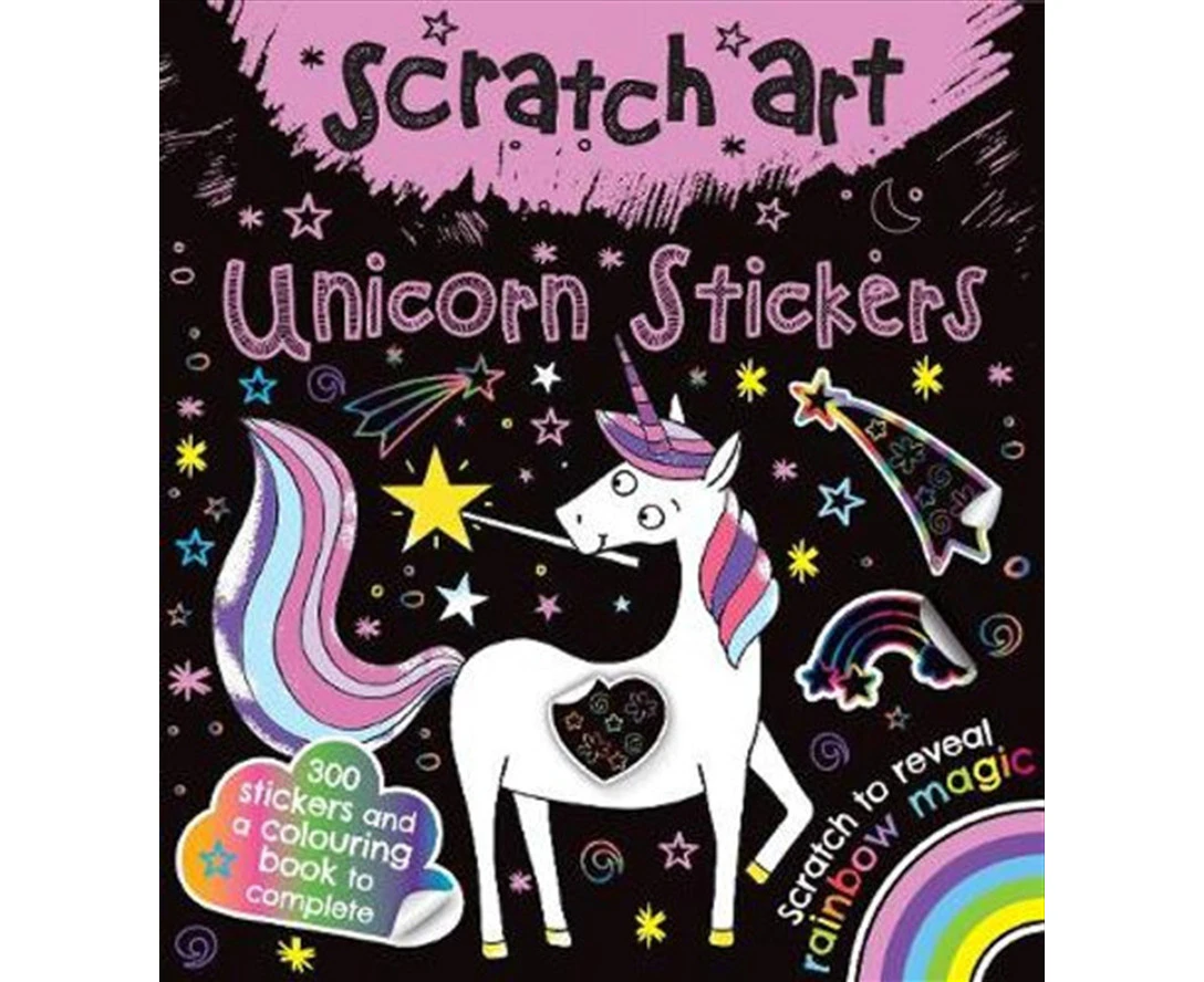 Scratch Art Fun Mini Scratch Art Stickers