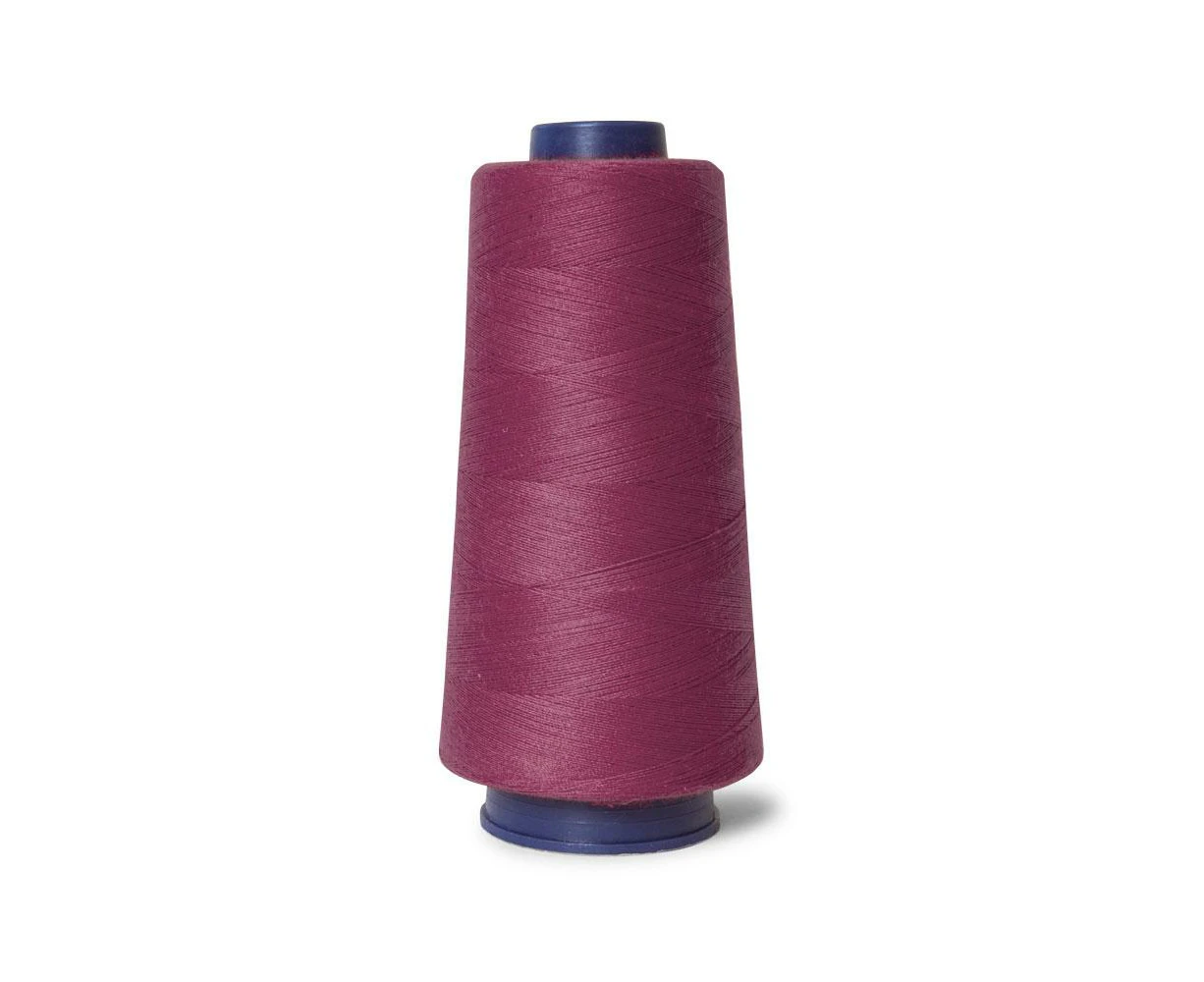 Cerise Cherry Pink Sewing Overlocker Thread - 2000m Hemline Polyester Spools