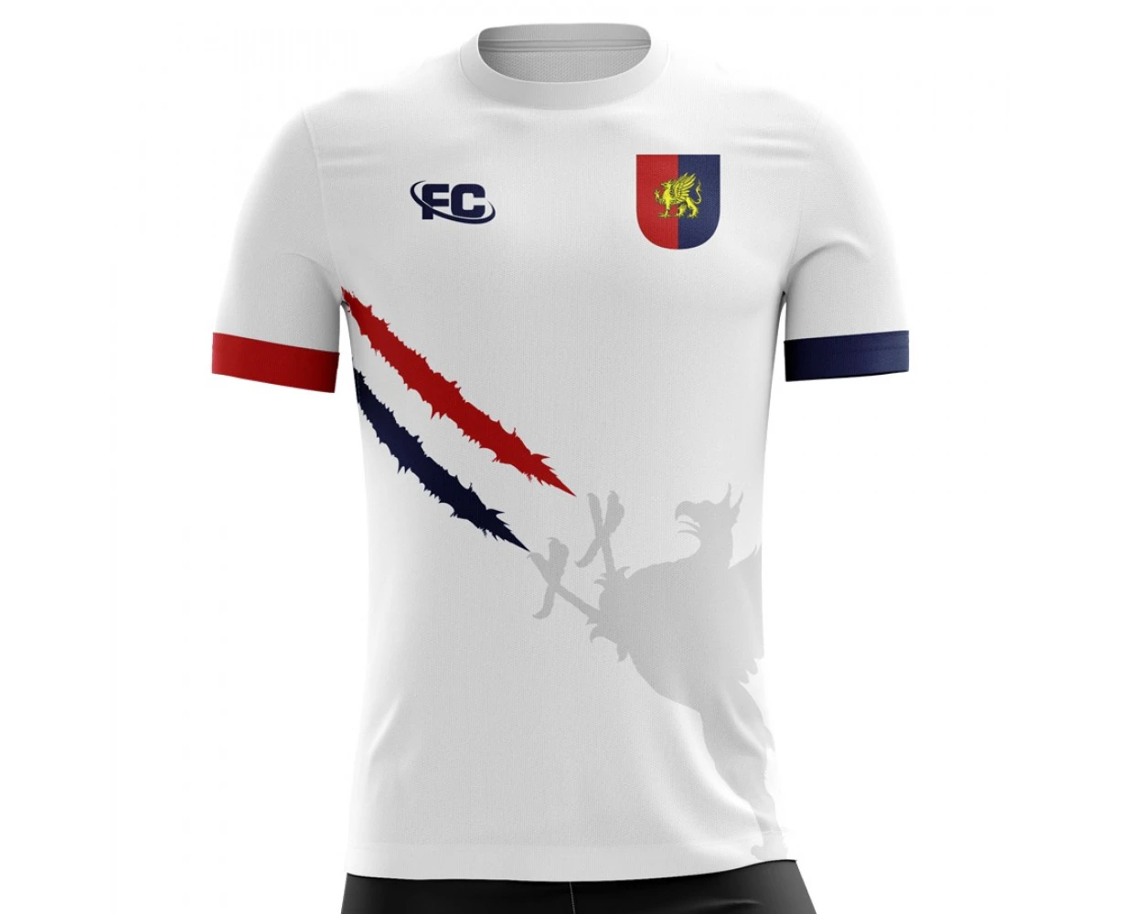 2018-2019 Genoa Fans Culture Away Concept Shirt - Kids