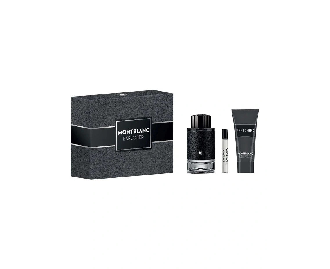 Mont Blanc Explorer EDP 100ml 3 Piece Gift Set