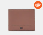 Tommy Hilfiger Essential Mini Bifold Wallet - Brown