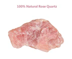 1Pc Natural Rose Quartz Facial Jade Gua Sha Stone Mushroom Face Massager Pink