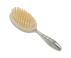 Baby Soft Hair Brush & Comb Set Bear Design Silver Plated Child Hair Care