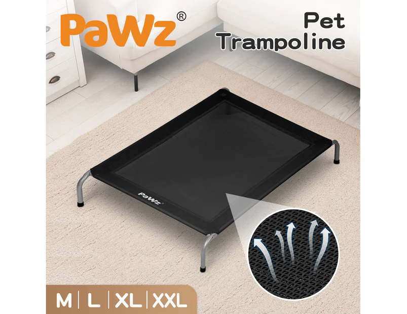 Pawz Elevated Trampoline Pet Bed Dog Puppy Raised Heavy Duty M L XL XXL