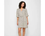 Target Twill Mini Dress