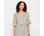 Target Twill Mini Dress