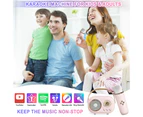 Mini Karaoke Machine, Karaoke Machine， Cute Karaoke with Microphone Set, Portable Bluetooth Speaker with Microphone, Retro Handheld