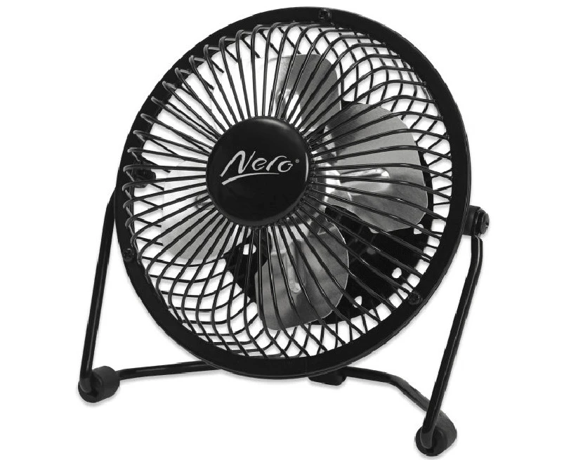 Nero Usb Desk Fan Office Home Compact