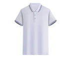 Mens Polo Shirt Short Sleeve Tipping Pique Tee T-Shirt