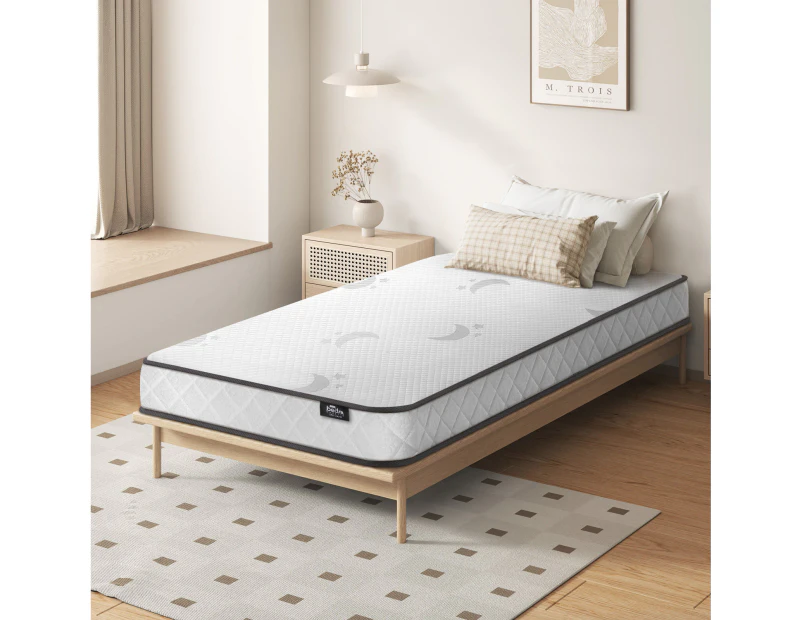 Bedra Single Mattress 13CM Tight Top Bed Bonnell Spring Foam