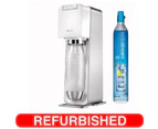 SodaStream Power White Electric Soda Sparkling Water Fizzy Drink Maker Machine - Refurbished Grade B