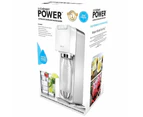 SodaStream Power White Electric Soda Sparkling Water Fizzy Drink Maker Machine - Refurbished Grade B