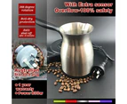 Stainless Electric Turkish Greek Arabic Coffee Maker Pot Automatic Sensor Anti Overflow