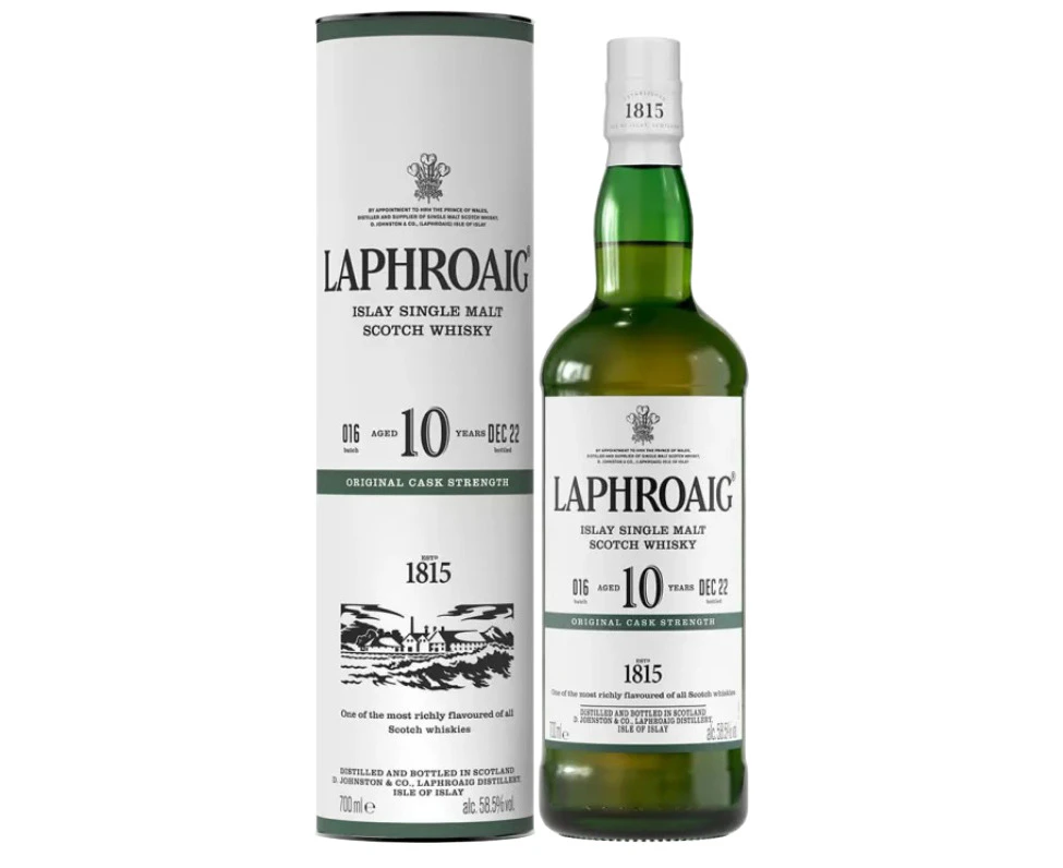 Laphroaig 10 Year Old Cask Strength Batch 016 Single Malt Whisky 700ml