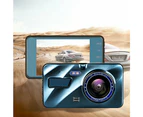 1080P Touch Screen Car Dash Camera Video DVR Recorder Front and Rear Night Vision Car Driving Recorder Cam