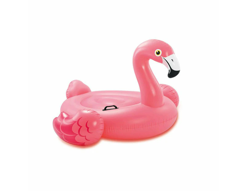 INTEX Giant Unicorn  / Pink Flamingo / Dragon Swimming Pool Ride On Float Raft Beach - Flamingo