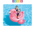 INTEX Giant Unicorn  / Pink Flamingo / Dragon Swimming Pool Ride On Float Raft Beach - Flamingo