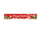 3M Merry Christmas Banner Xmas Outdoor Flag Hanging Decoration Style 3