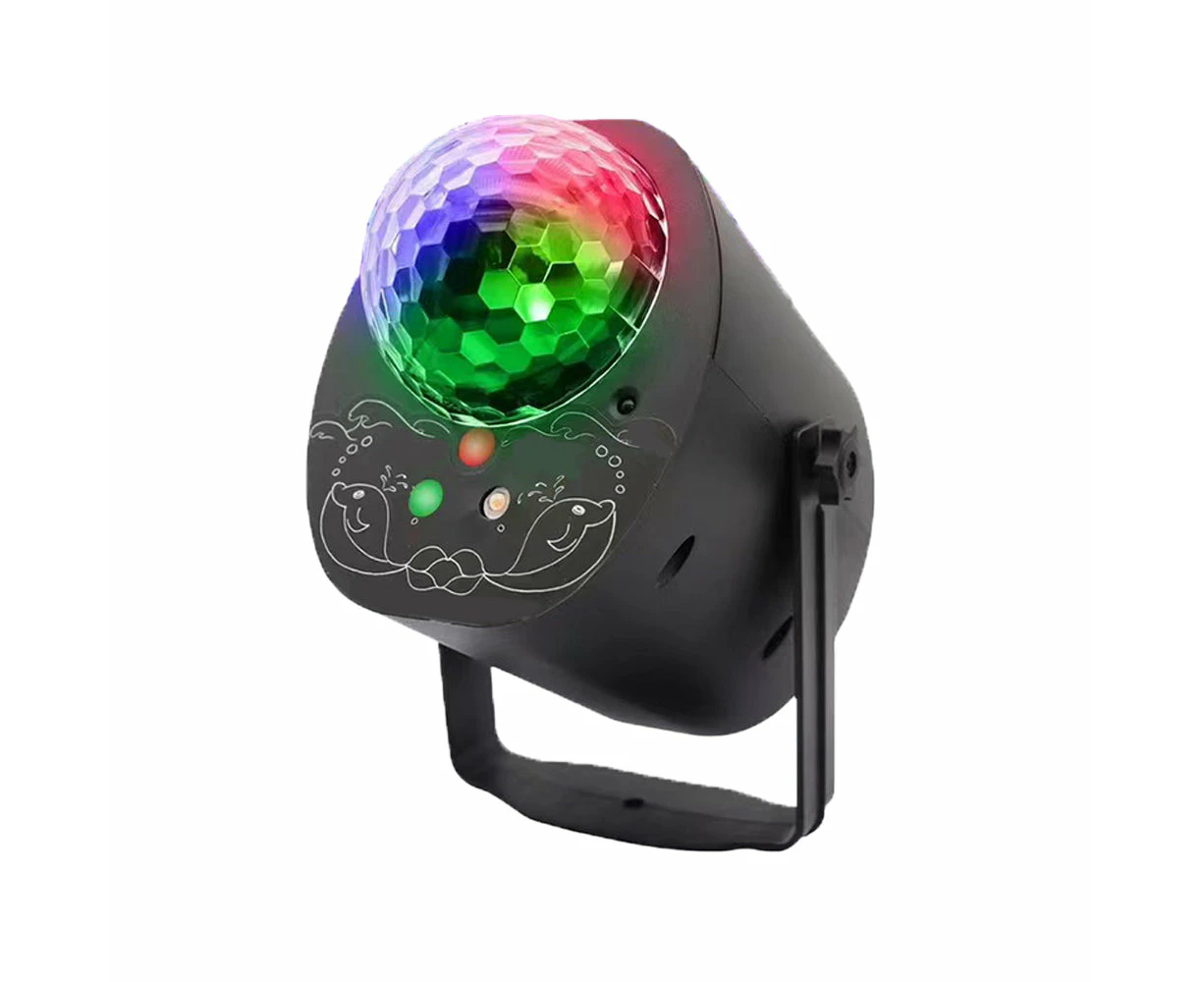 RGB Disco Ball Lights Party Lights Sound Activated Strobe Lights Christmas Decor