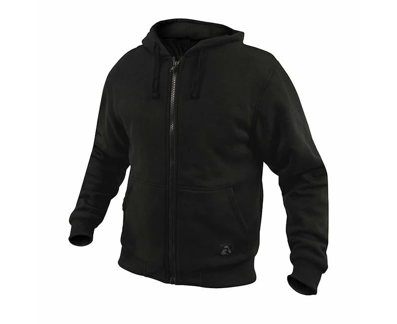 Argon Renegade Fleece Textile Hoodie Jacket - Black/52 (L)