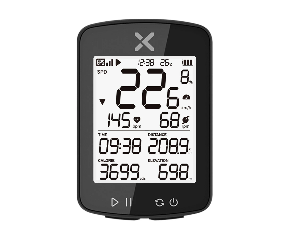 Bike Computer Wireless GPS Cycling Speedometer Roadbike MTB ANT Waterproof Smart