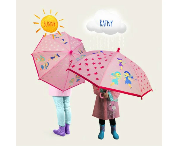 Gift Junction Colour Changing Umbrella for Kid - Fairies