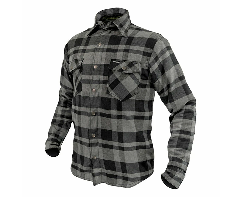 Argon Savage Flanno Textile Jacket - Black/Grey/48 (S-M)