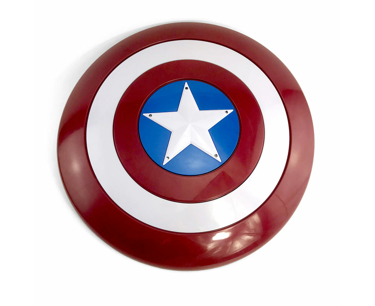 42cm Captain America Shield Flash Light Voice Party Cosplay Gift Kids Toy