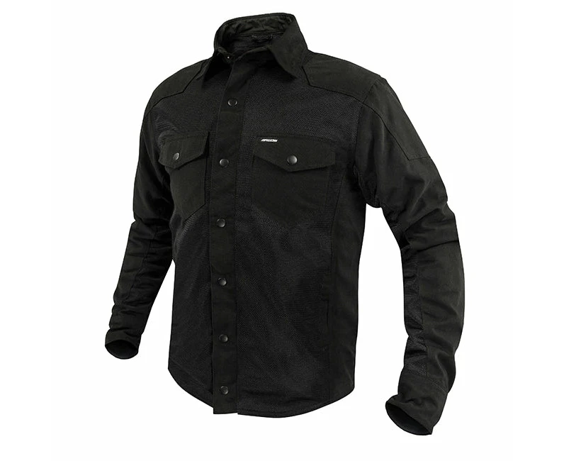 Argon Airhawk Kevlar Shirt - Black/58 (2X)