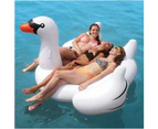 Giant Inflatable White Swan Pool Float Raft 190*175*115cm