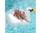 Giant Inflatable White Swan Pool Float Raft 190*175*115cm