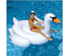 Giant Inflatable White Swan Pool Float Raft 190*175*115cm