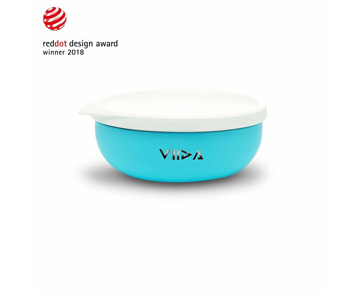 VIIDA Souffle Stainless Steel Bowl - Baby Blue