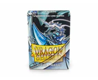 10 Packs Dragon Shield Matte Mini Japanese Clear 60 ct Card Sleeves Display Case