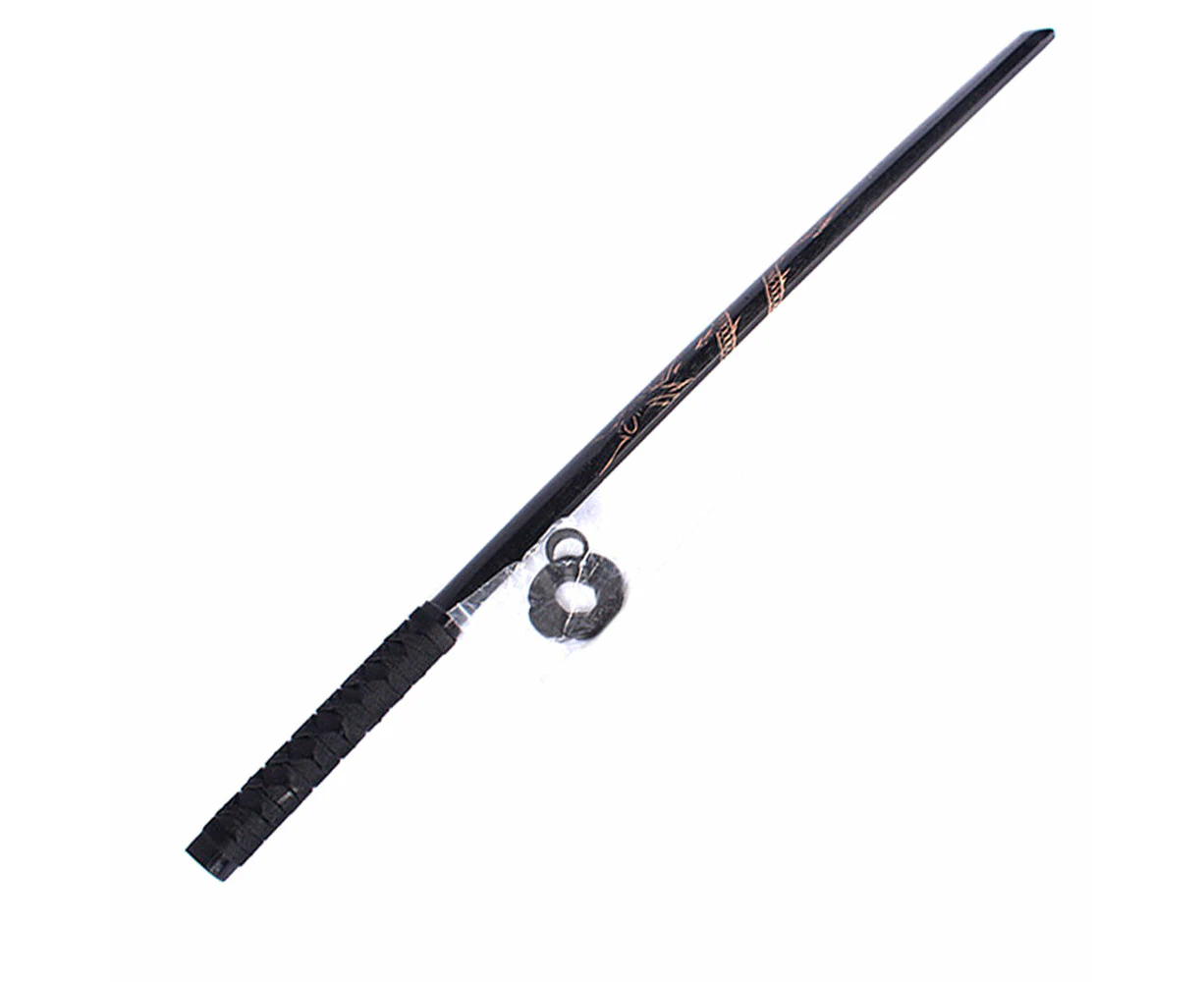 100cm or 80cm Practice Decorate Cosplay Kendo Bokken Wooden sword Samurai - Black