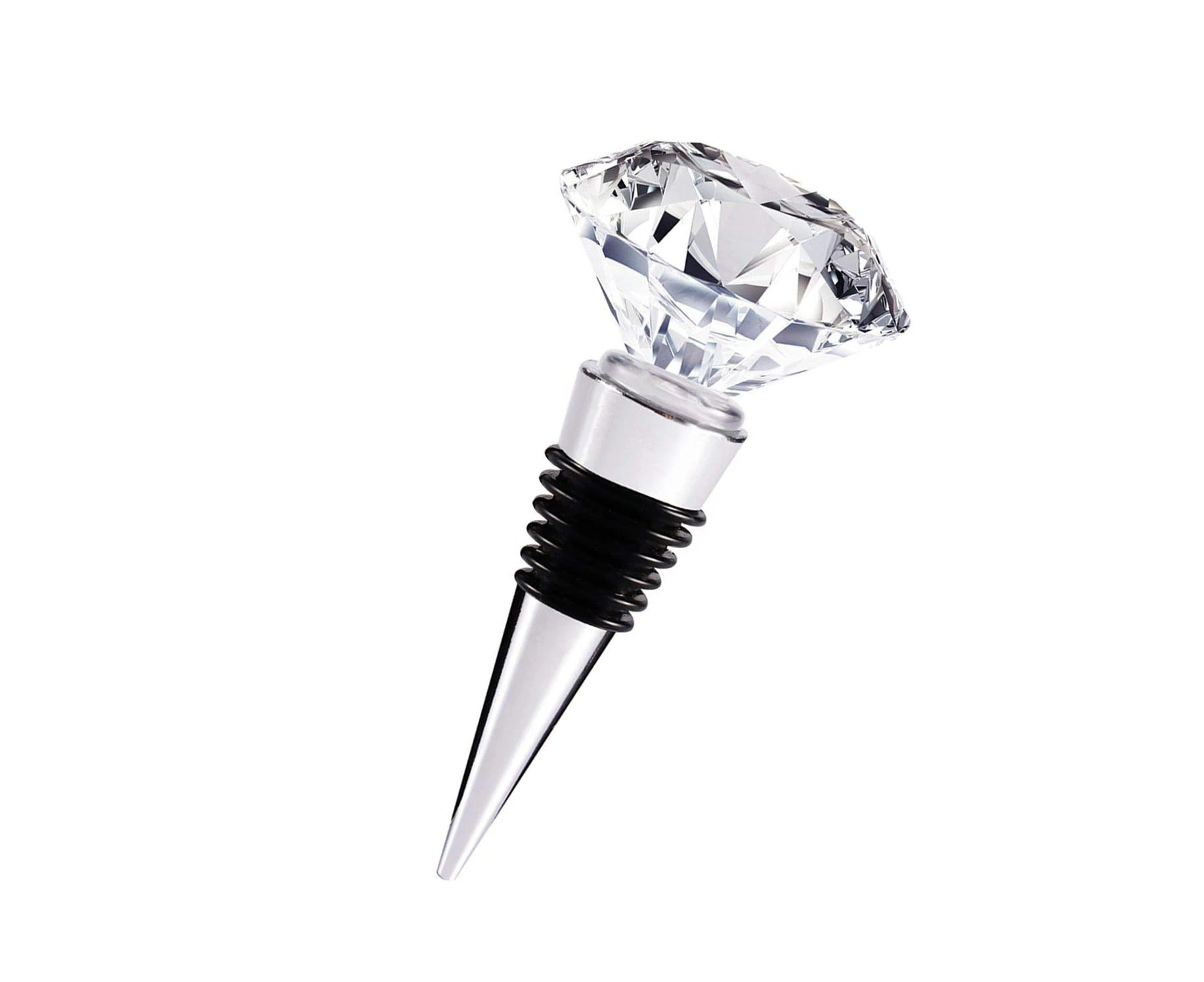 Decorative Crystal Wine and Beverage Bottle Stopper for Wine