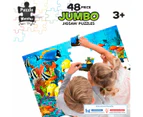 Puzzle Master Underwater Shipwreck 48-Piece Jumbo Floor Puzzle