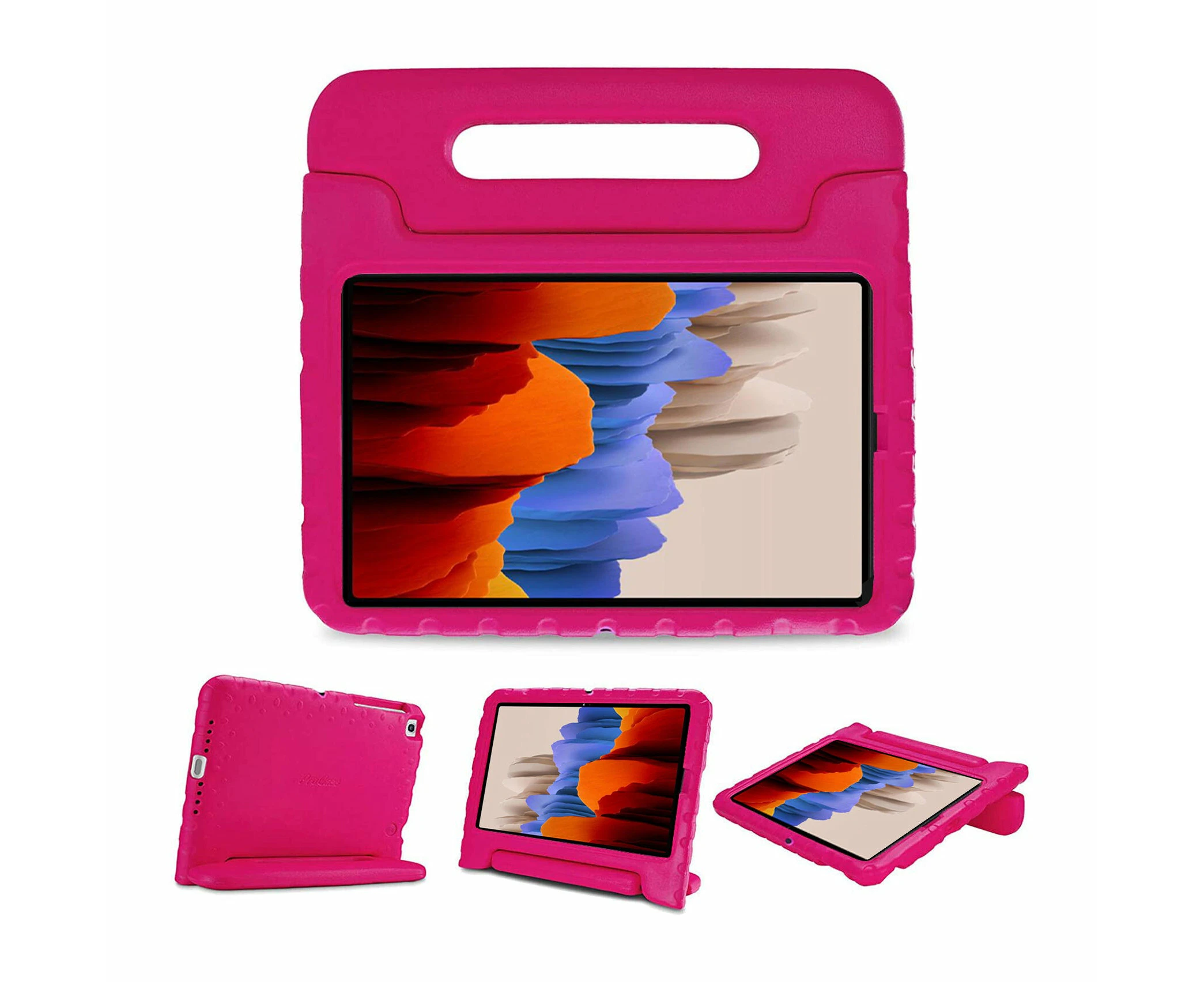 For Samsung Tab Eva Shockproof Kids Cover Case Pink For Galaxy Tab A7 Lite