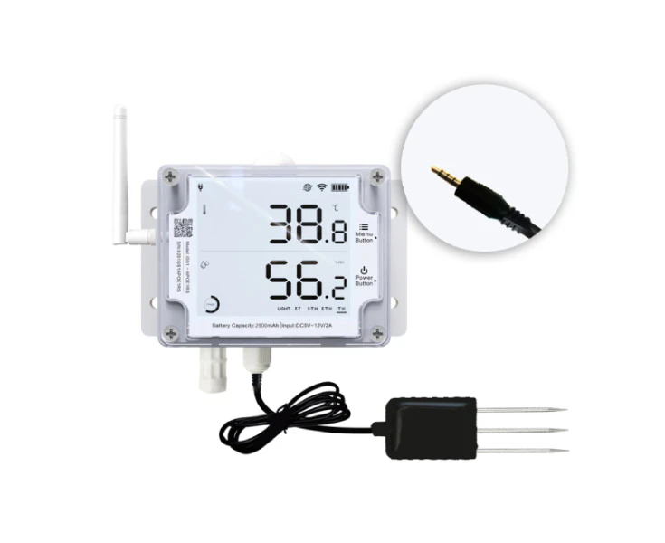 Ubibot Soil Temperature And Moisture Probe For Gs1 3 Metres