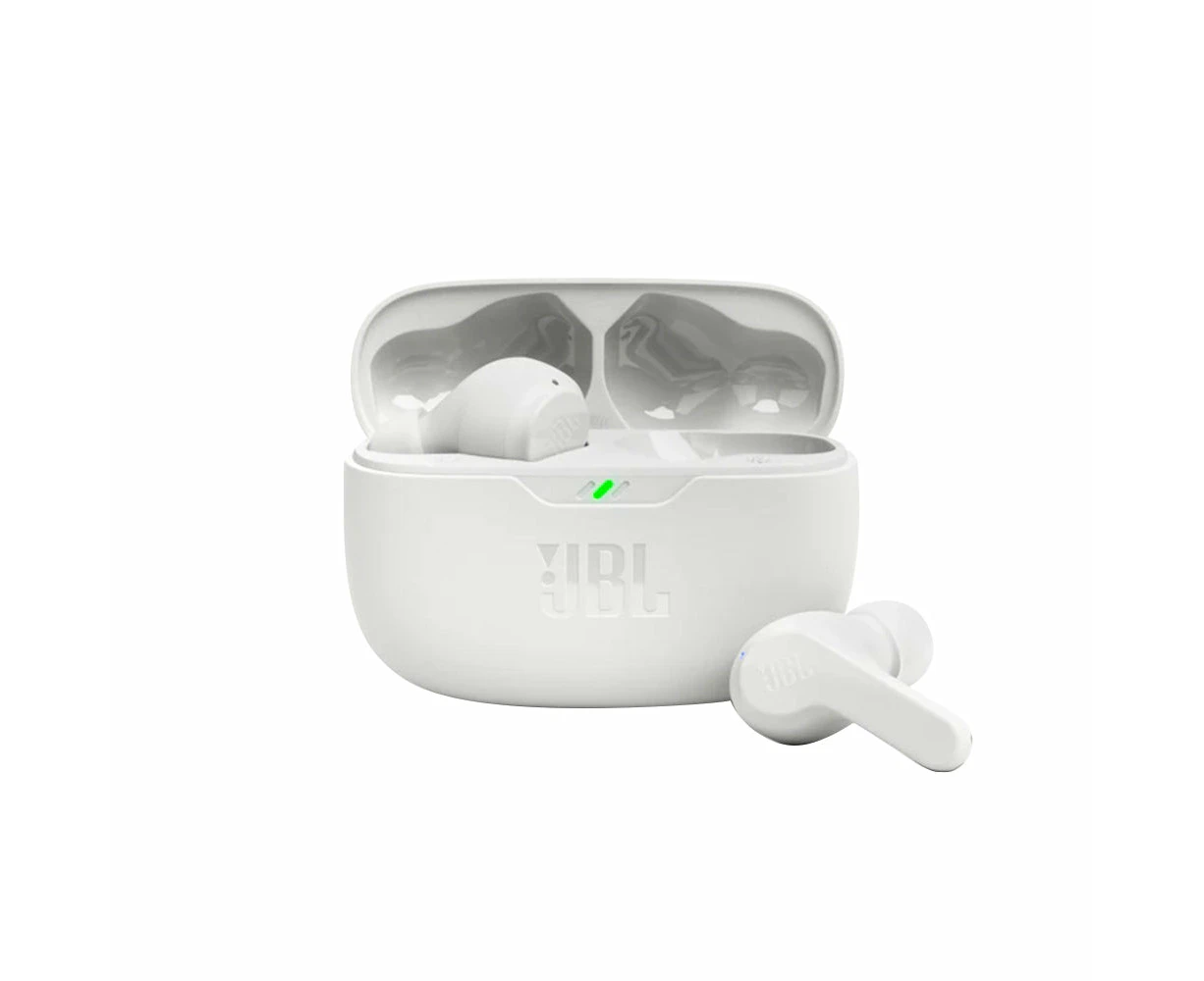 JBL Wave Beam True Wireless In-Ear Headphones - White