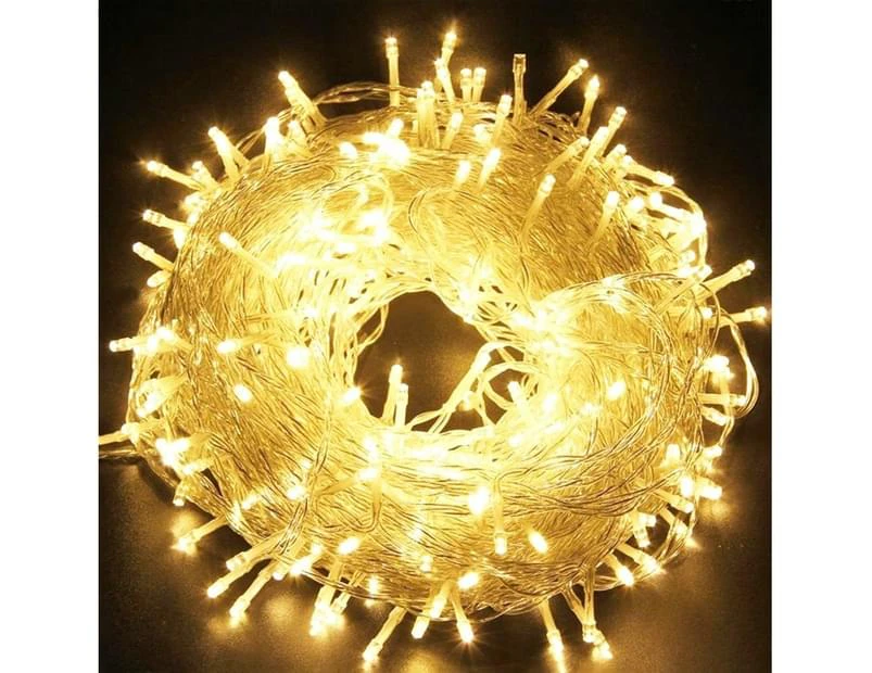 Fairy Lights 100m 1000 LED 8 Light Modes Waterproof Indoor Outdoor Christmas Wedding Party Garden DecorationWarm White