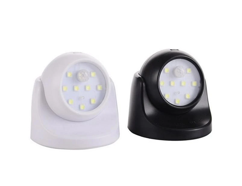 2Pcs 360 Degree Rotating Battery Operated Motion Sensor Light - Style 1