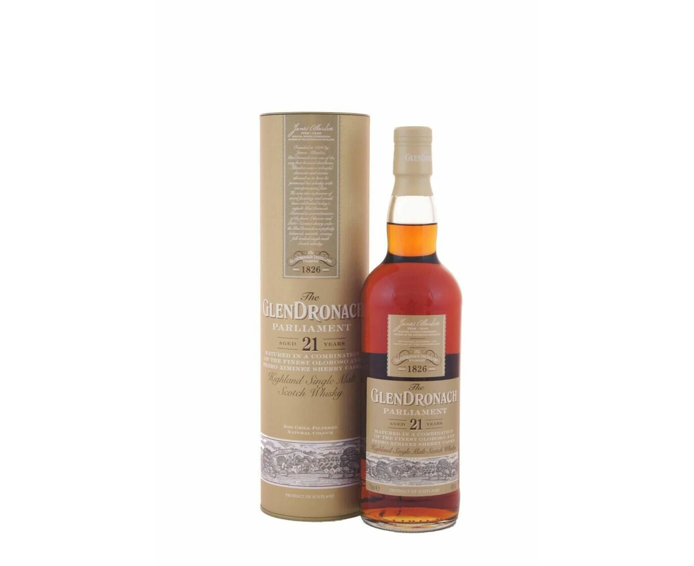 Glendronach 21Yo Parliament Whiskey 700ml